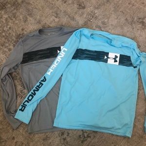 Boys Under Armour shirts